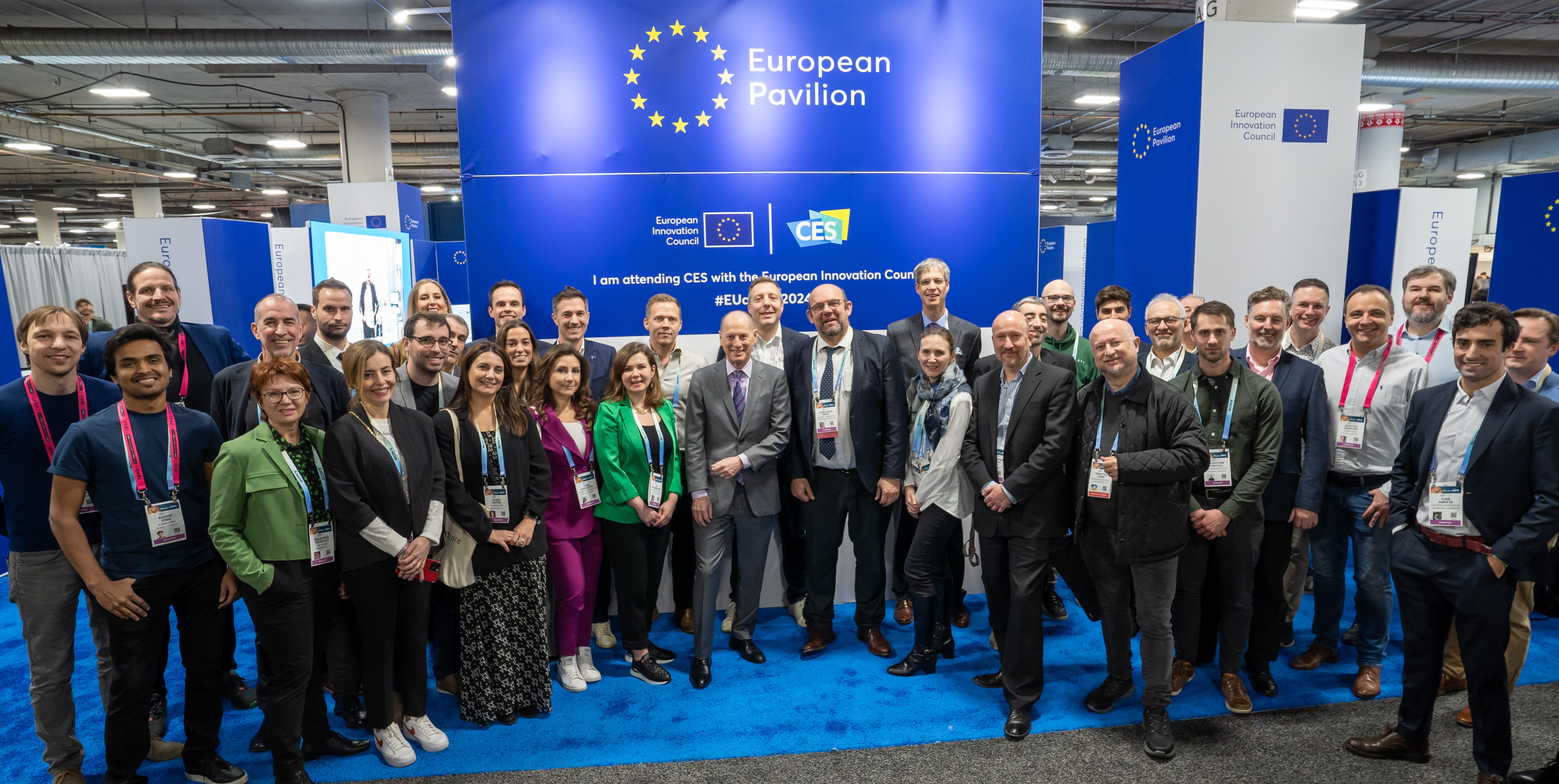 European delegation group photo