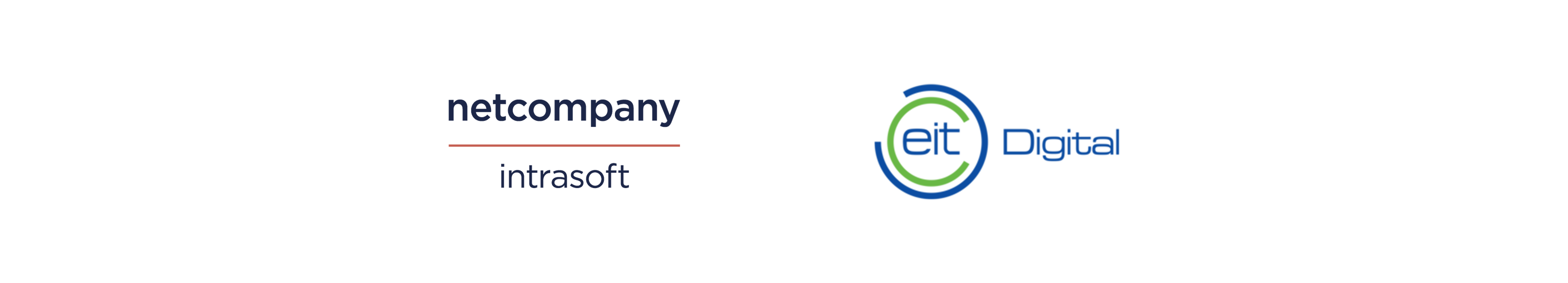 Logos of Netcompany-Intrasoft and EIT Digital