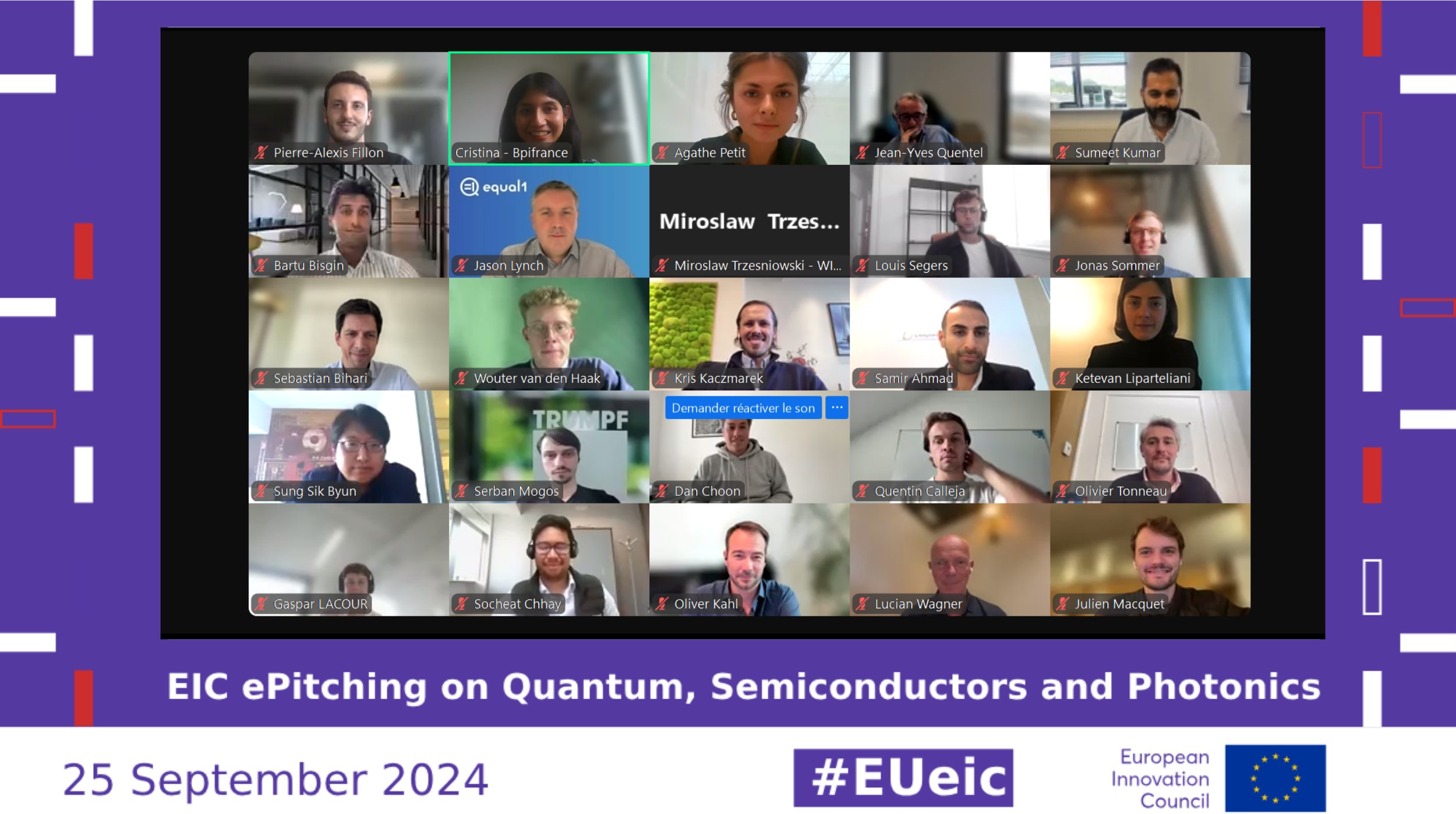 EIC ePitching on Quantum