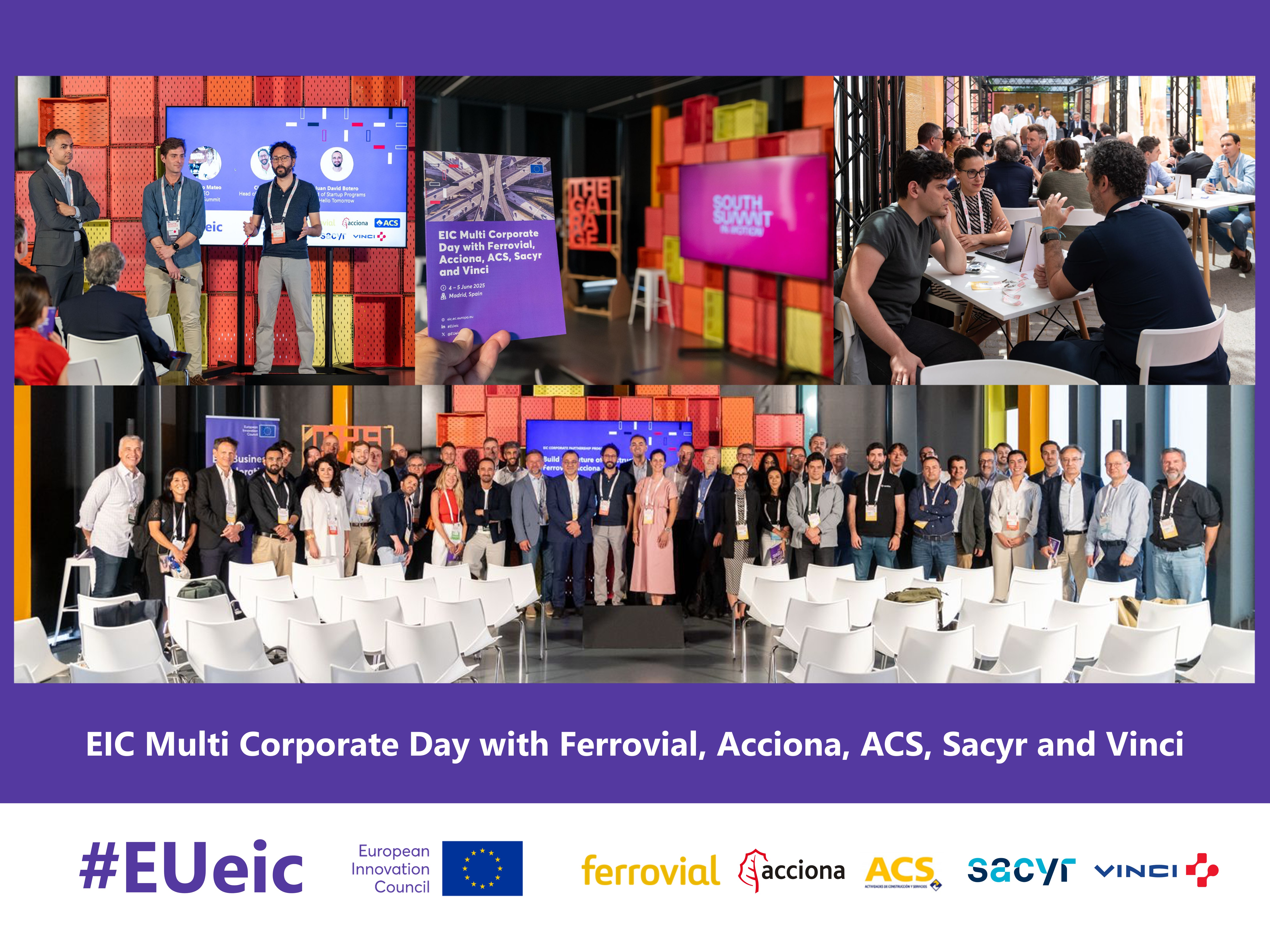 EIC Multi-Corporate Day with Ferrovial & Partners