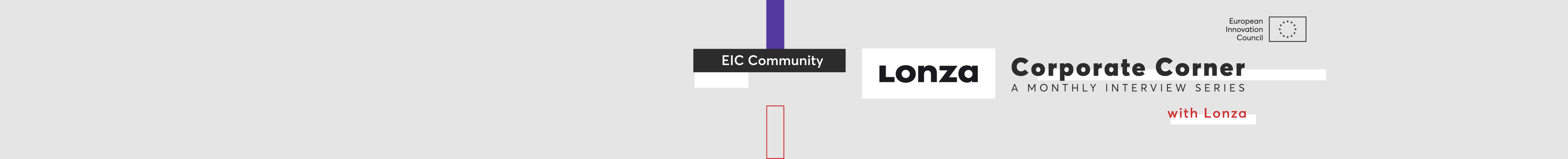 EIC Corporate Corner Lonza General Community Banner