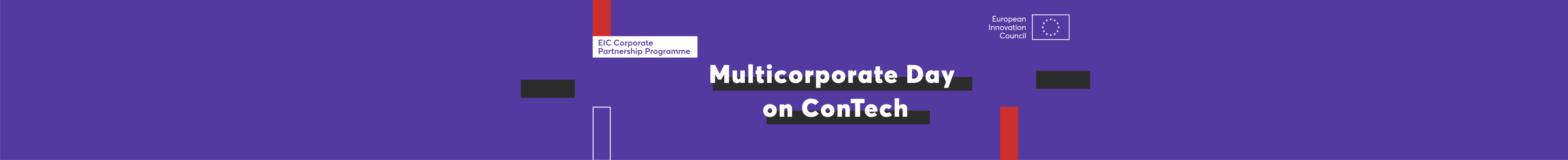 EIC Multicorporate Day on ConTech Community Banner