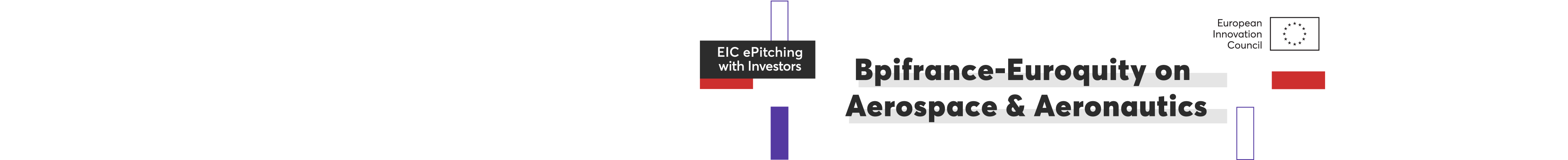 EIC_ePitching Investors_Bpifrance-Euroquity Aerospace & Aeronautics_Community_Banner