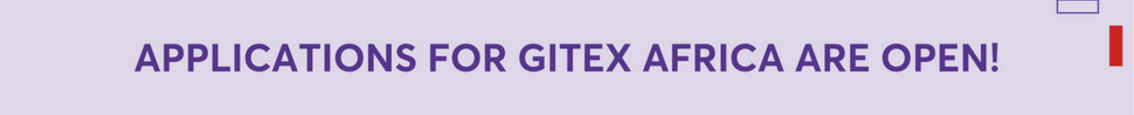 Apply for the GITEX Africa 2024 event
