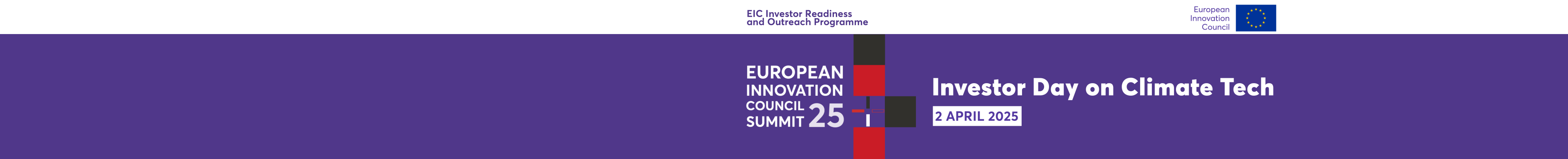 Investor Day on Climate Tech at the EIC Summit on 2 April 2025