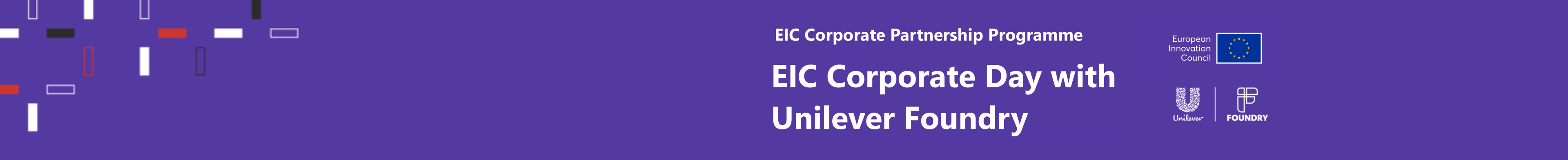 Banner, EIC Corporate Day with Unilever Foundry