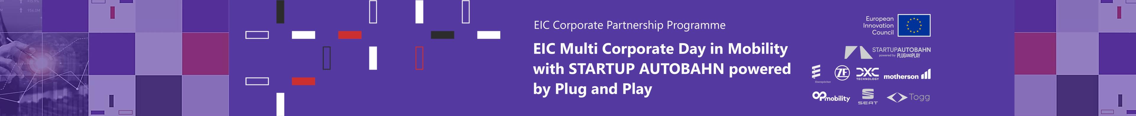 EIC Multi-Corporate Day with STARTUP AUTOBAHN