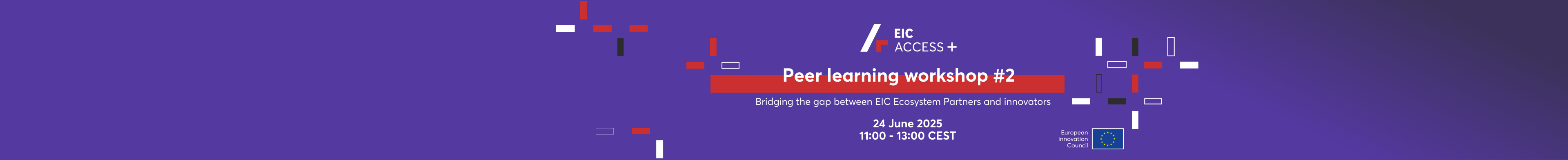 Header_EIC ACCESS+ Peer Learning workshop #2