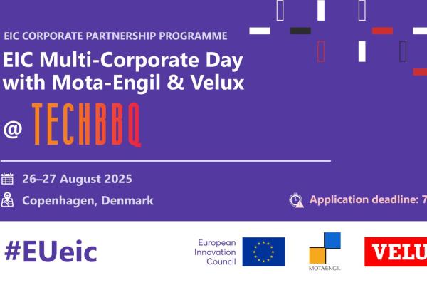 EIC Multi-Corporate Day with Mota-Engil and Velux at TechBBQ