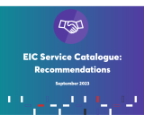 EIC Service Catalogue Service Recommendations
