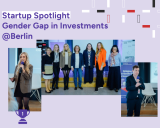 Startup Spotlight at the Gender Gap in Investments event in Berlin