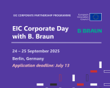 EIC Corporate Day with B. Braun