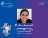 Krishna Agarwal, Professor at the Arctic University of Norway, with the Spermotile team